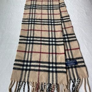 burberry scarf kids white